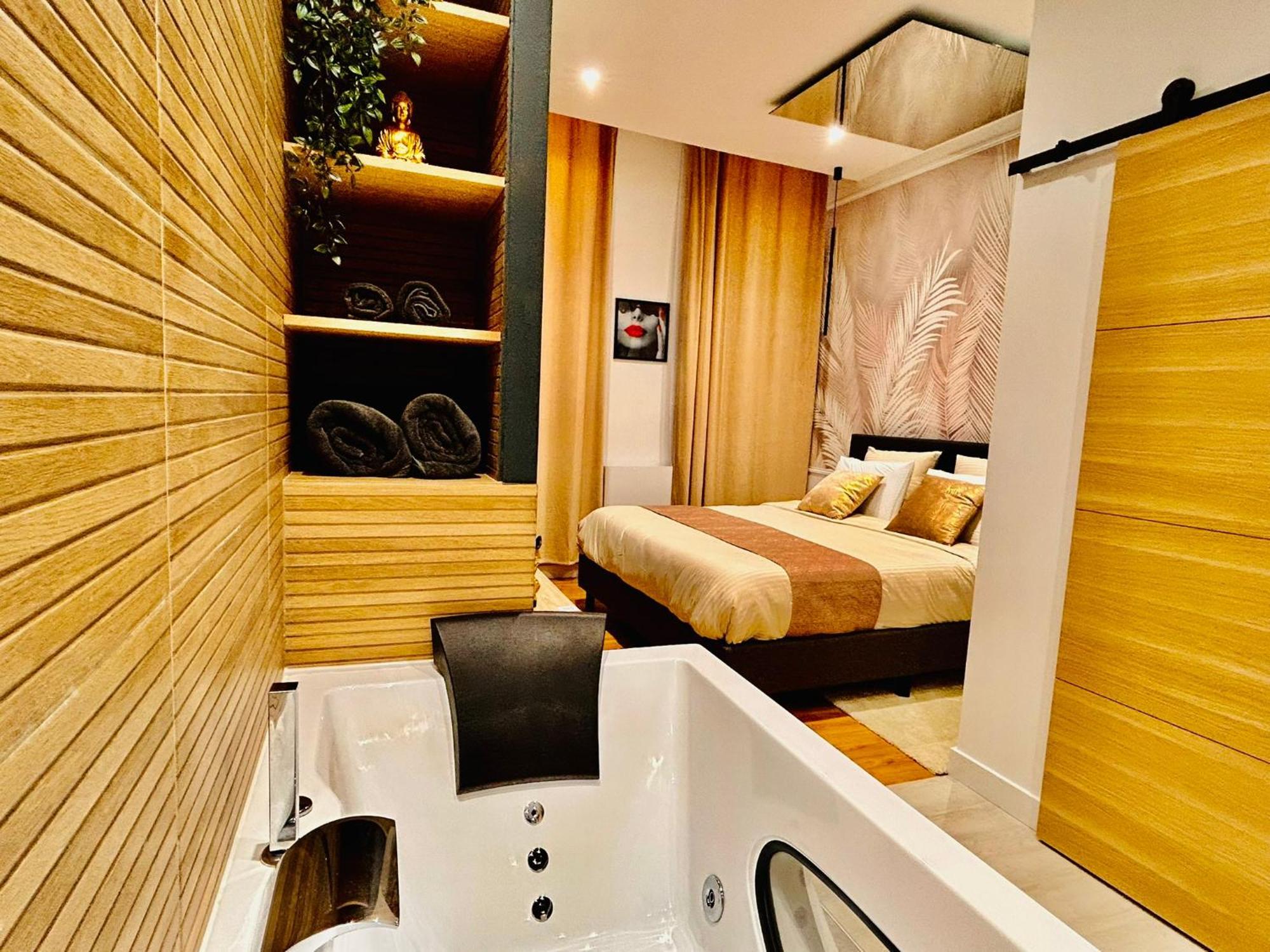 Suite Cosy Jacuzzi Troyes - Secrets D'Ana Eksteriør billede